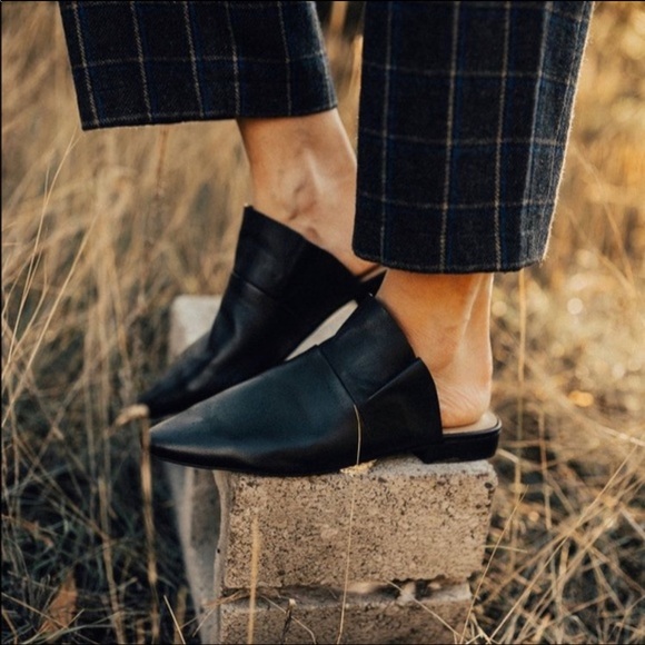 Free People Shoes - Free People Sienna Slip On Ruffle Mules